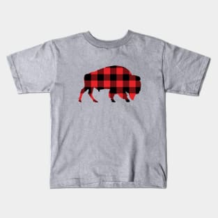 Buffalo Plaid Tee 1 Kids T-Shirt